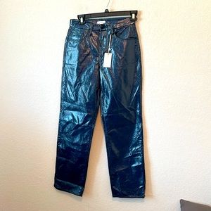 NWT Good  American faux pants